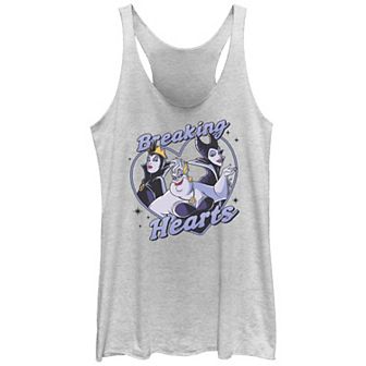 Disney's Villains Breaking Hearts Juniors' Racerback Tank Top