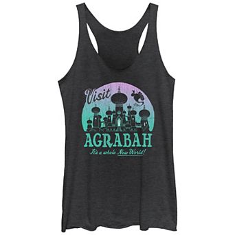 Disney's Aladdin Visit Agrabah Juniors' Racerback Tank Top