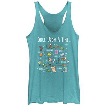 Disney's Princess Once Upon A Time Juniors' Racerback Tank Top