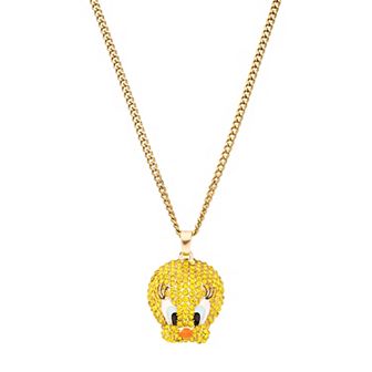 Looney Tunes Tweety Bird Bling Necklace
