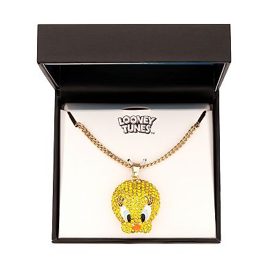 Looney Tunes Tweety Bird Bling Necklace