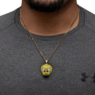 Looney Tunes Tweety Bird Bling Necklace