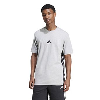 Men's adidas Essentials 3-Stripes Single Jersey Sportswear T-Shirt