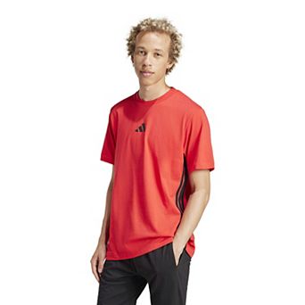 Men's adidas Essentials 3-Stripes Single Jersey Sportswear T-Shirt