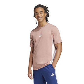 Men's adidas Essentials 3-Stripes Single Jersey Sportswear T-Shirt