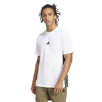 Men's adidas Essentials 3-Stripes Single Jersey Sportswear T-Shirt