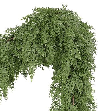 PULEO INTERNATIONAL 9-ft. Cascading Cedar Artificial Garland