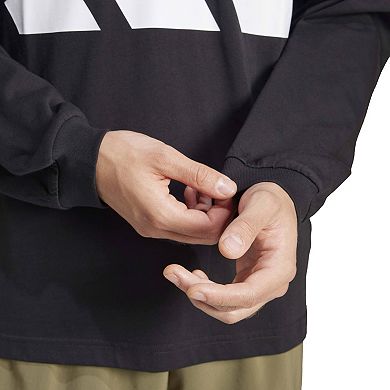 Men's adidas Essentials Single Jersey Long Sleeve Sportswear T-shirt