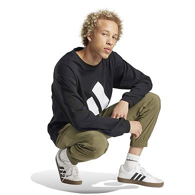 Men's adidas Essentials Single Jersey Long Sleeve Sportswear T-shirt