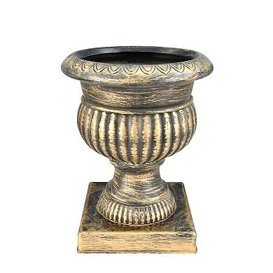 PULEO INTERNATIONAL 3-ft. Pre-Lit Potted Magnolia Leaf Artificial Tree