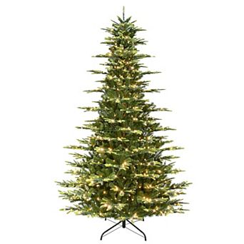 Puleo International Inc. 9-ft. Pre-Lit Aspen Fir Artificial Christmas Tree