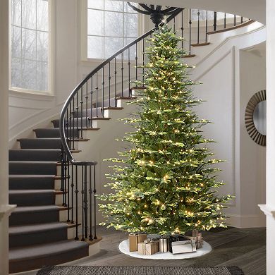 Puleo International Inc. 9-ft. Pre-Lit Aspen Fir Artificial Christmas Tree