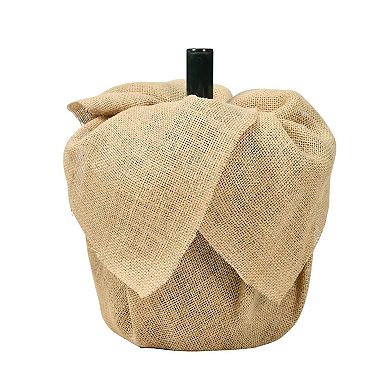 Puleo International Inc. 6-ft. Topiary Alpine Artificial Christmas Tree in Burlap Sac