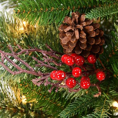 Puleo International Inc. 4.5-ft. Pre-Lit Potted Artificial Tree