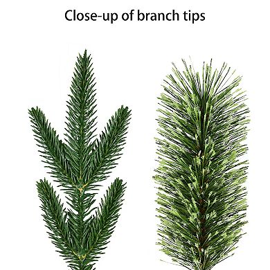 Puleo International Inc. 4.5-ft. Pre-Lit Potted Artificial Tree