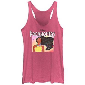 Disney's Pocahontas Colors Of The Wind Juniors' Racerback Tank Top