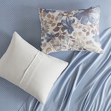 Madison Park Essentials Piper Floral Comforter Set with Bed Sheets