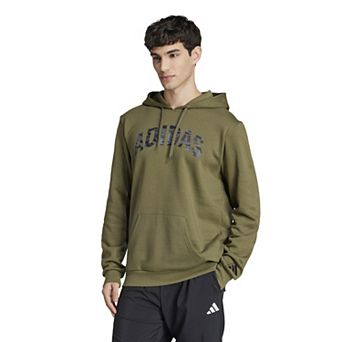 Men's adidas Camouflage Linear Sportswear Graphic Hoodie