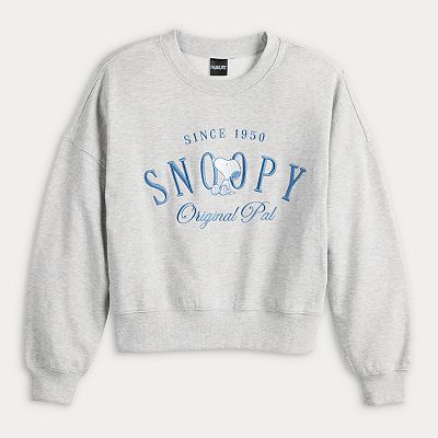 Juniors' Peanuts Snoopy Original Pal Since 1950 Cropped