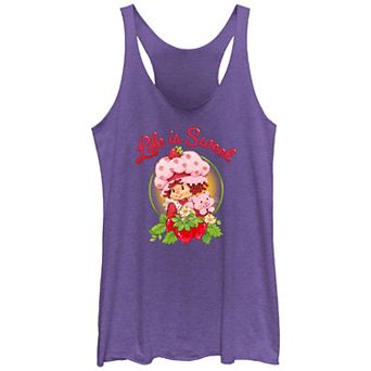 Juniors' Strawberry Shortcake Life Is Sweet Racerback Tank Top