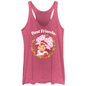 Juniors' Strawberry Shortcake Best Friends Racerback Tank Top