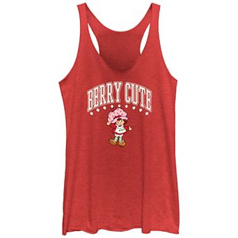 Juniors' Strawberry Shortcake Berry Cute Racerback Tank Top