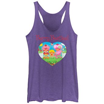 Juniors' Strawberry Shortcake Berry Besties Racerback Tank Top