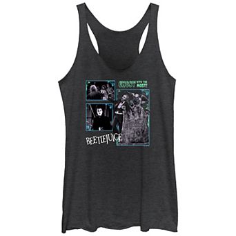 Juniors' Beetlejuice Movie Scenes Racerback Tank Top