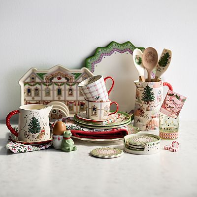 Cath Kidston Christmas Ditsy Condiment Pot Set