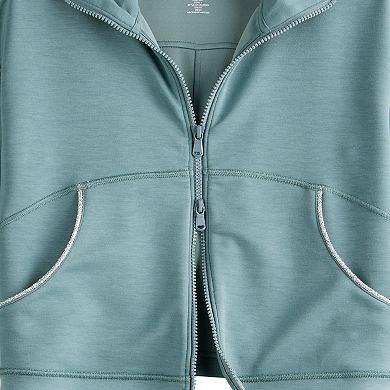 Girls 7-20 Tek Gear® Adaptive Buttery Soft Zip Front Jacket