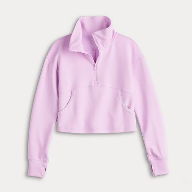 Girls 7-20 Tek Gear® Buttery Soft Quarter Zip Pullover