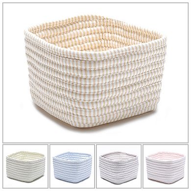 Colonial Mills Parker Ticking Shelf Storage Basket