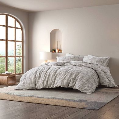 INK+IVY Cairo 3-Piece Cotton Jacquard Duvet Set