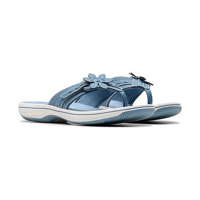 Clarks Cloudsteppers Breeze Opal Women's Flip Flop Sandals