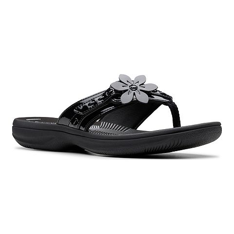 Женские сандалии Clarks Cloudsteppers Breeze Opal Women's Flip Flop Sandals