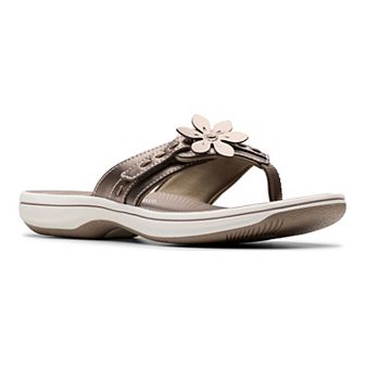 Clarks® Cloudsteppers Breeze Opal Women's Flip Flop Sandals
