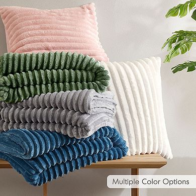 510 Design Avril Fluffy Ribbed Plush Comforter Set