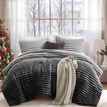 510 Design Avril Fluffy Ribbed Plush Comforter Set