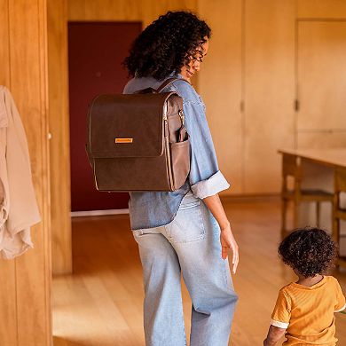Petunia Pickle Bottom Boxy Changing Station Backpack