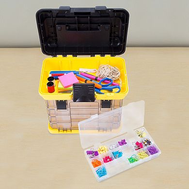 Stalwart Small Parts Organizer Tool Storage Box
