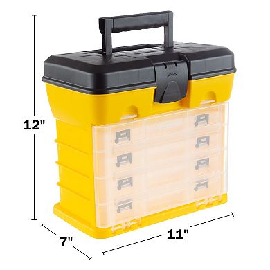 Stalwart Small Parts Organizer Tool Storage Box