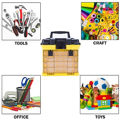 Stalwart Small Parts Organizer Tool Storage Box