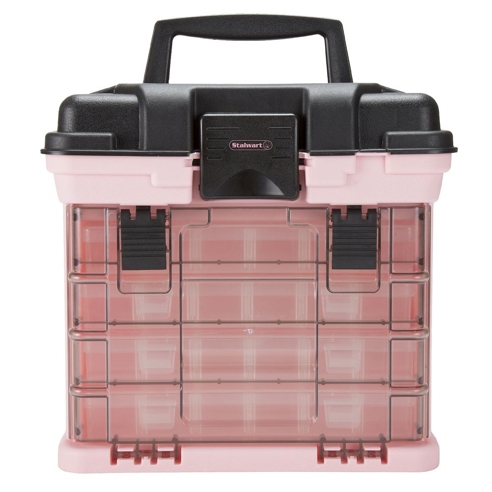 Stalwart Small Parts Organizer Tool Storage Box