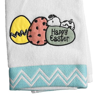 Peanuts Snoopy Easter Eggs Hand Towel