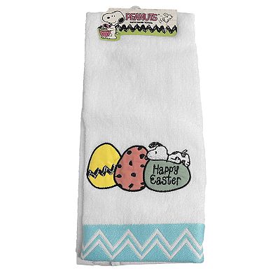 Peanuts Snoopy Easter Eggs Hand Towel