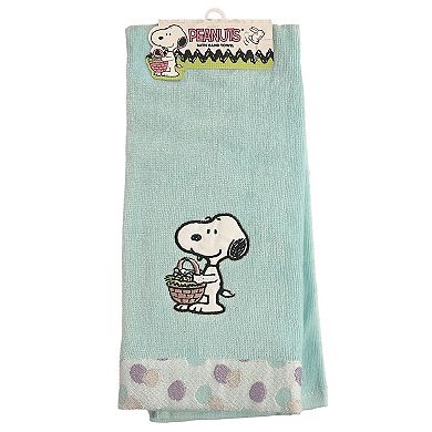 Peanuts Snoopy Easter Basket Hand Towel