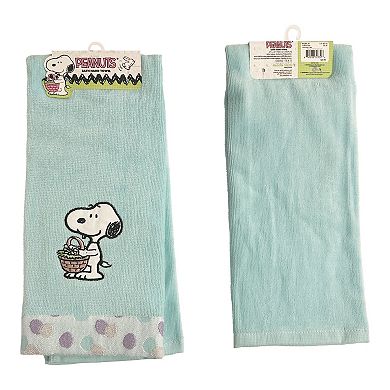 Peanuts Snoopy Easter Basket Hand Towel