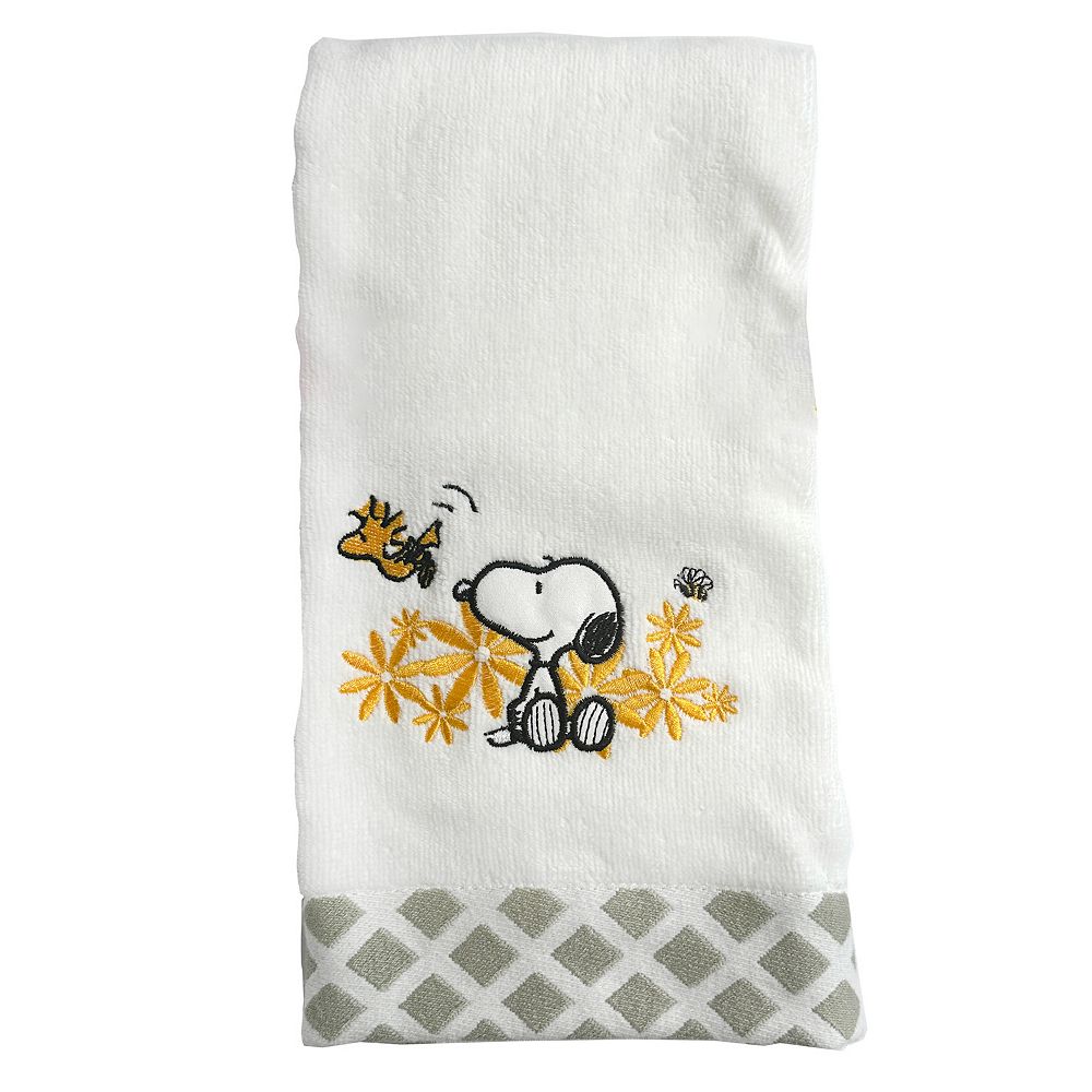 Peanuts Snoopy Happy Essentials Hand Towel | Kawaii Pen Shop