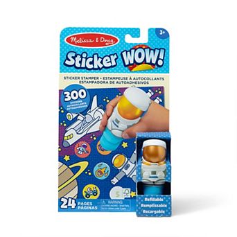 Melissa & Doug Sticker WOW!™ Activity Pad & Sticker Stamper - Astronaut