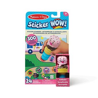 Melissa & Doug Sticker WOW!™ Activity Pad & Sticker Stamper - Ice Cream